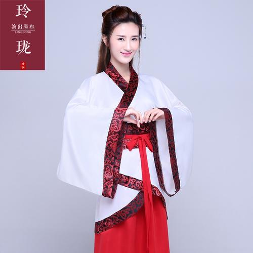 出租古代服裝古裝女漢服男女曲裾學生出租運動會服裝畢業照服裝